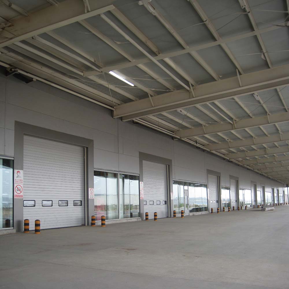 Factory Direct Sales Industrial Overhead Garage Doors Waterproof Soundproof Motorized Factory Warehouse Door For Contractor