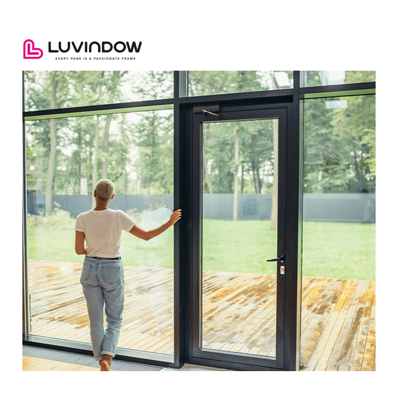 Black Architrave Aluminum Alloy Metal Building Materials Doors And Windows