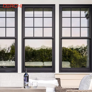 Double Hung Windows Modern Design Aluminium Sash Windows