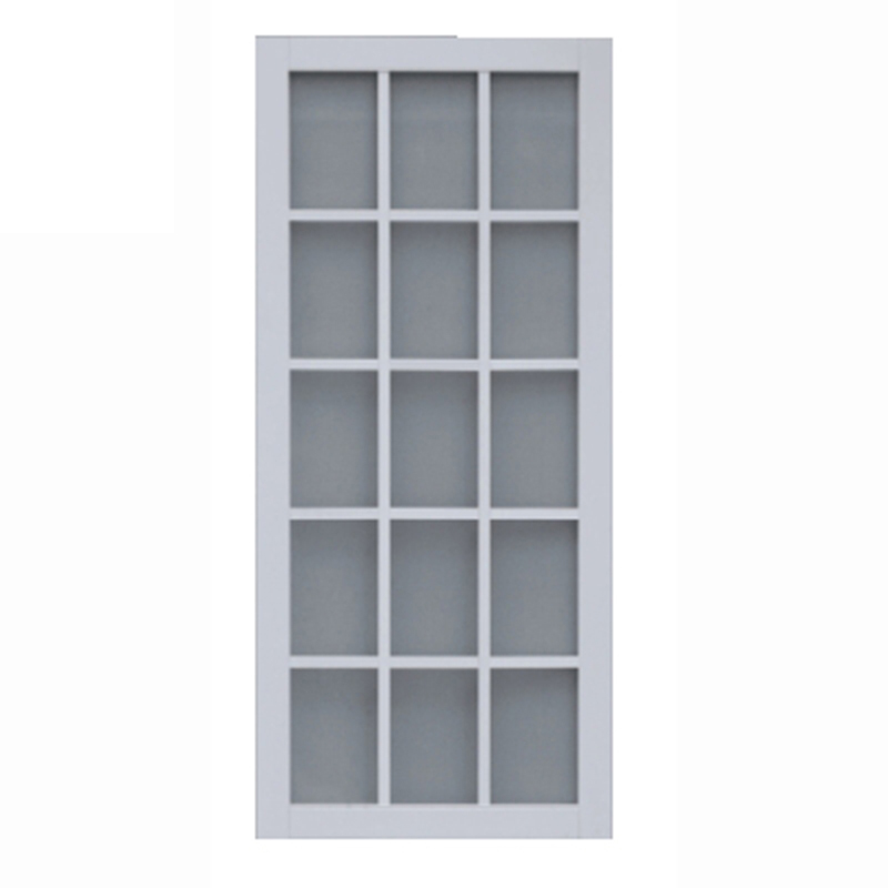 Durable Aluminum Alloy Single-Hung Windows Vertical Sliding Shed Design with Hanging Curtain and Fiberglass Screen Netting