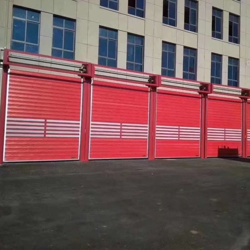 High Cost Performance Aluminum Alloy Waterproof Garage Roll up Door Thermal Insulation Electric Side Opening Customizable Size