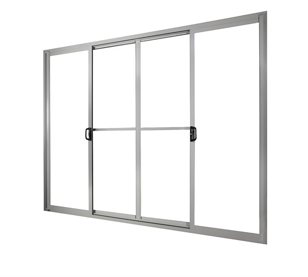 As2047 Australia Standard Double Sliding Glass Door Balcony Commercial Accordion Glass Exterior Door With Mosquito Net