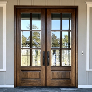 Luxury Soundproof Triple Glazed Solid Timber Entry Door