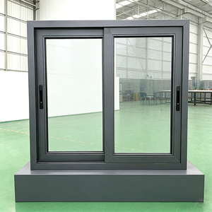 Customized Energy-Efficient Double Glazed Sliding Aluminum Windows Modern Design For For Kenya Homes &amp; Apartments