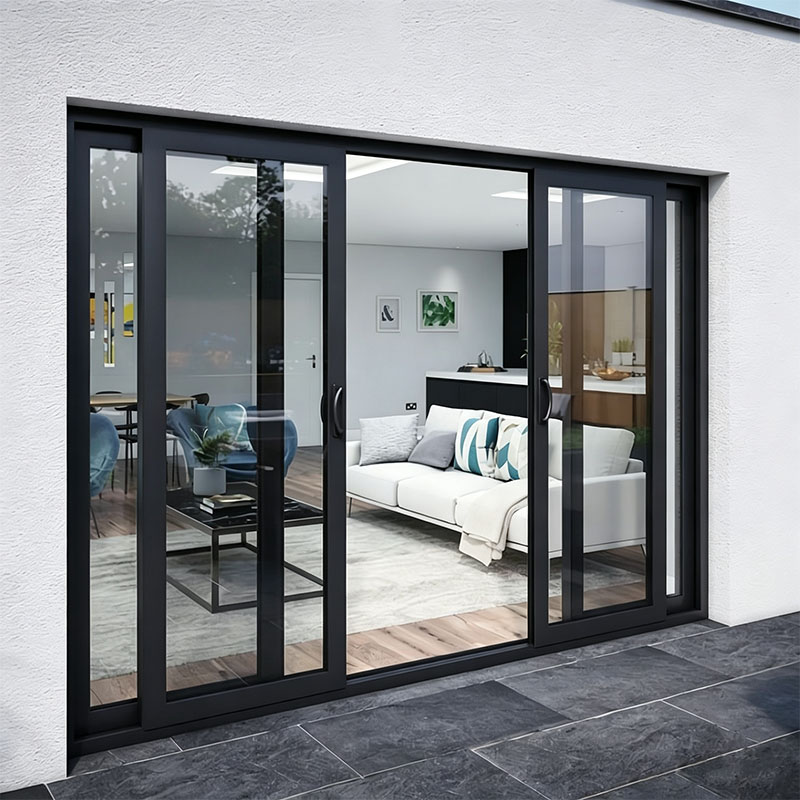 KOJOON Manufacturer House Windows Sliding Bi-Folding Corner Window Reflective Glass Water Proof Aluminum Sliding Window and Door