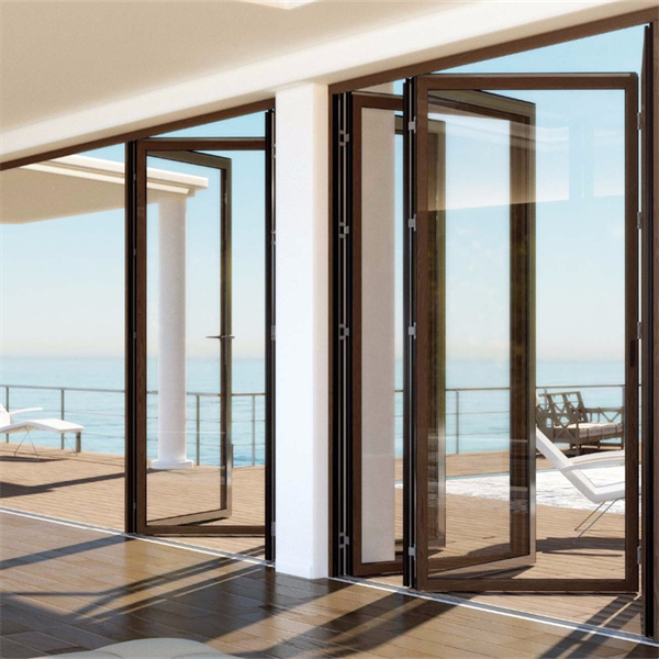 AS 2047 Shanghai TOMA Aluminium Sliding Door Bifold Sliding Door Fold Glass windows
