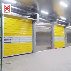 Main Entrance Door Tambour Door Spiral Doors Antitheft Windproof Insulated Waterproof Feature Finished Composite for Warehouses