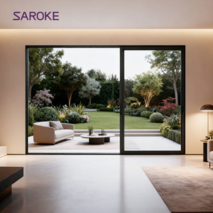 Heavy Duty Lift &amp; Side Thermal Break Double Glazed Low E Glass Aluminum Sliding Door for Villa Balcony and Patio