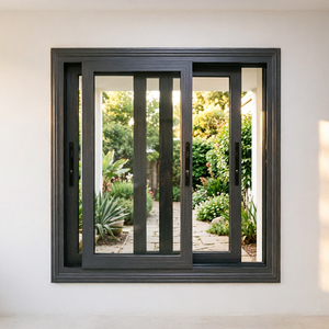 Modern Design Aluminum Sliding Window Thermal Break Soundproof 200kg Load Capacity Energy Saving Double Glazed Villa Windows