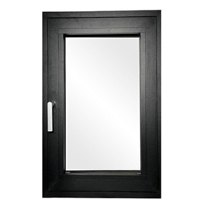 Commercial Double Glazed Aluminium Awning Hinged Window Aluminium Casement Sliding windows and Doors Railing Catalogue Prices