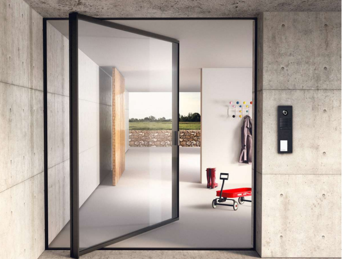 Impact Aluminium Pivot Door Overview