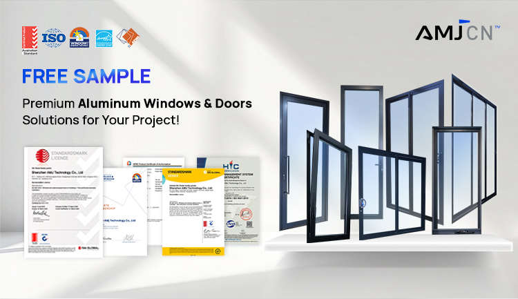 AMJ 80 Series Casement Window View 1