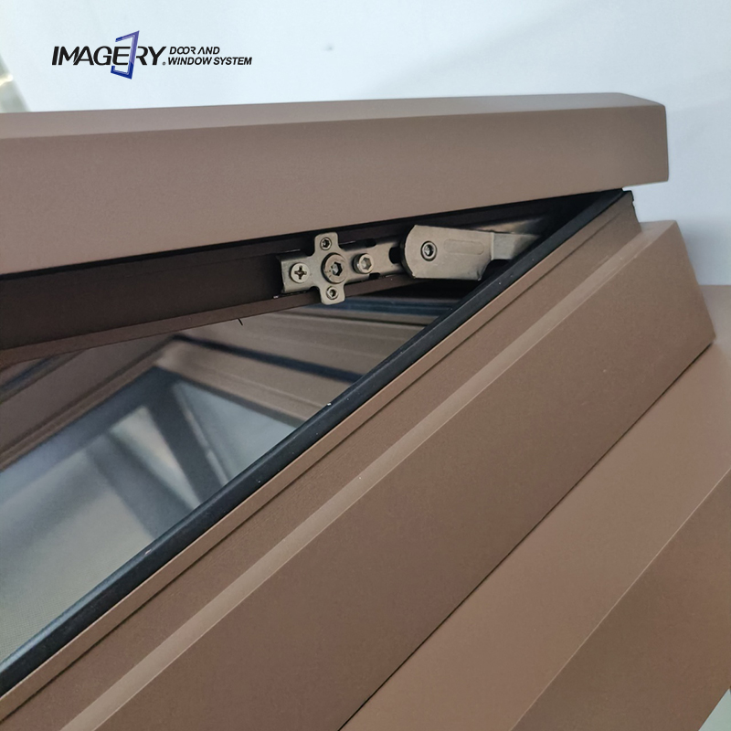 Customized Aluminum Electric Skylight Windows Waterproof Automatic Opening Sunshade for Roof Sunroom