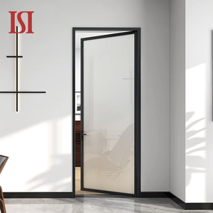 Modern Soundproof Double Glazed Aluminum Casement Door
