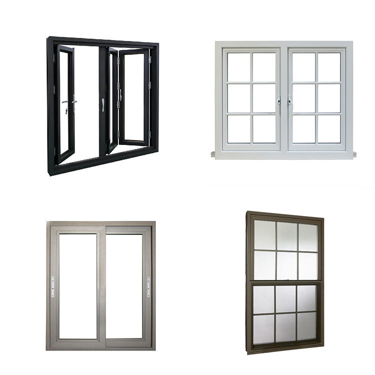 Windows Aluminum Vertical Sliding Rooftop Sash Door Double Glazed Non Shatter Energy Star Qualified 5 Year Warranty