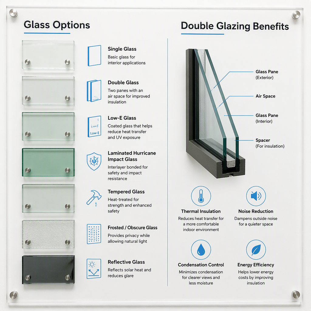 Double Glazing for House Windows, AS2047 AS2088 Two Track Sliding Double Glazed Thermal Break Waterproof Aluminium Windows