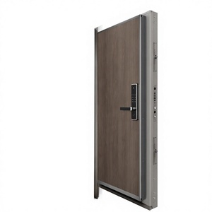 Lolands Custom Modern Aluminum Alloy Swing Entrance Door with Side Glazed Panel for Residential Front Entry
