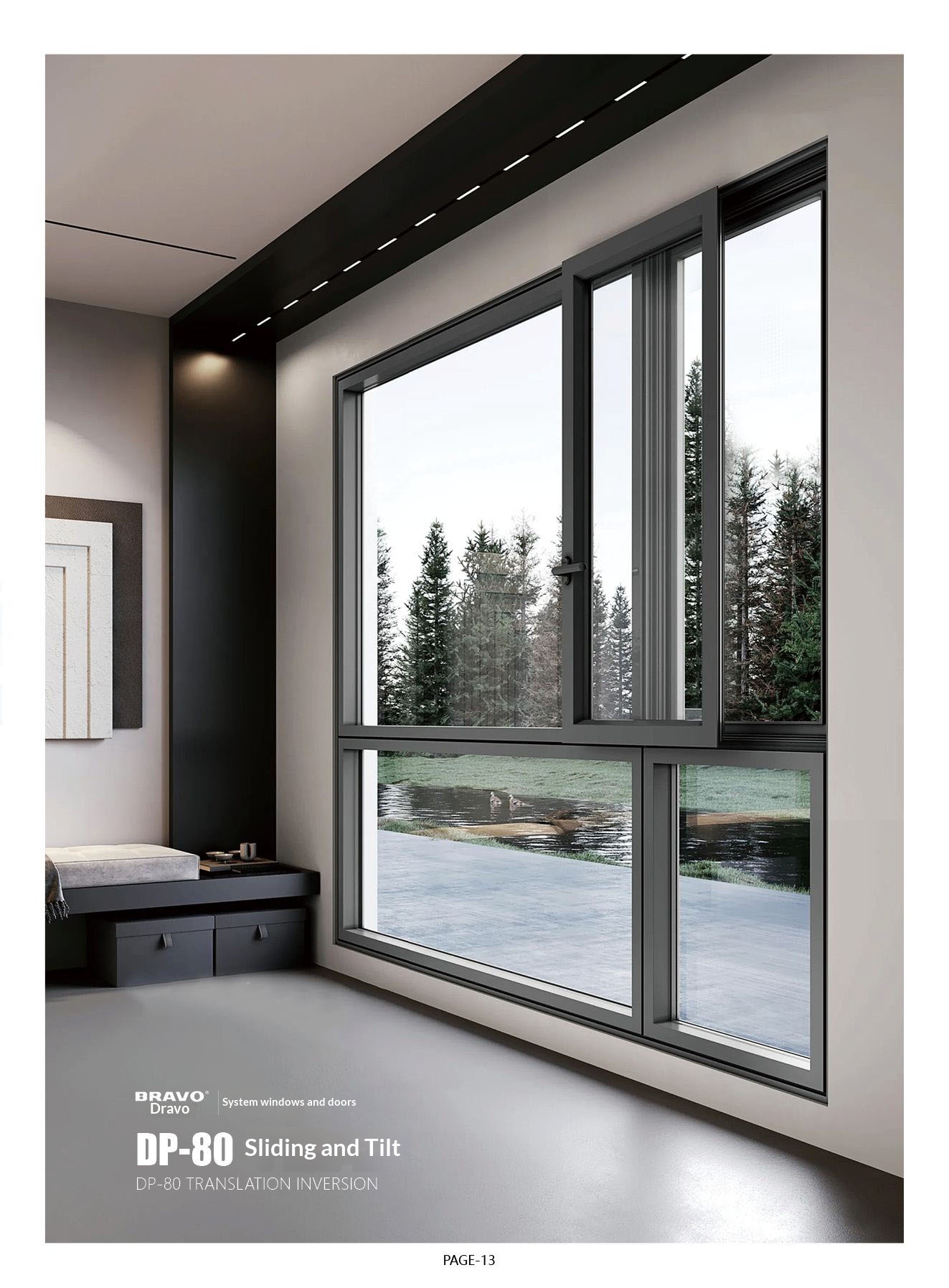 Windows Aluminum Vertical Sliding Rooftop Sash Door Double Glazed Non Shatter Energy Star Qualified 5 Year Warranty