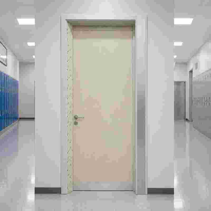 China Supplier Solid Aluminum Doors Simple Design Exterior Aluminum Door with High Strength Soundproof