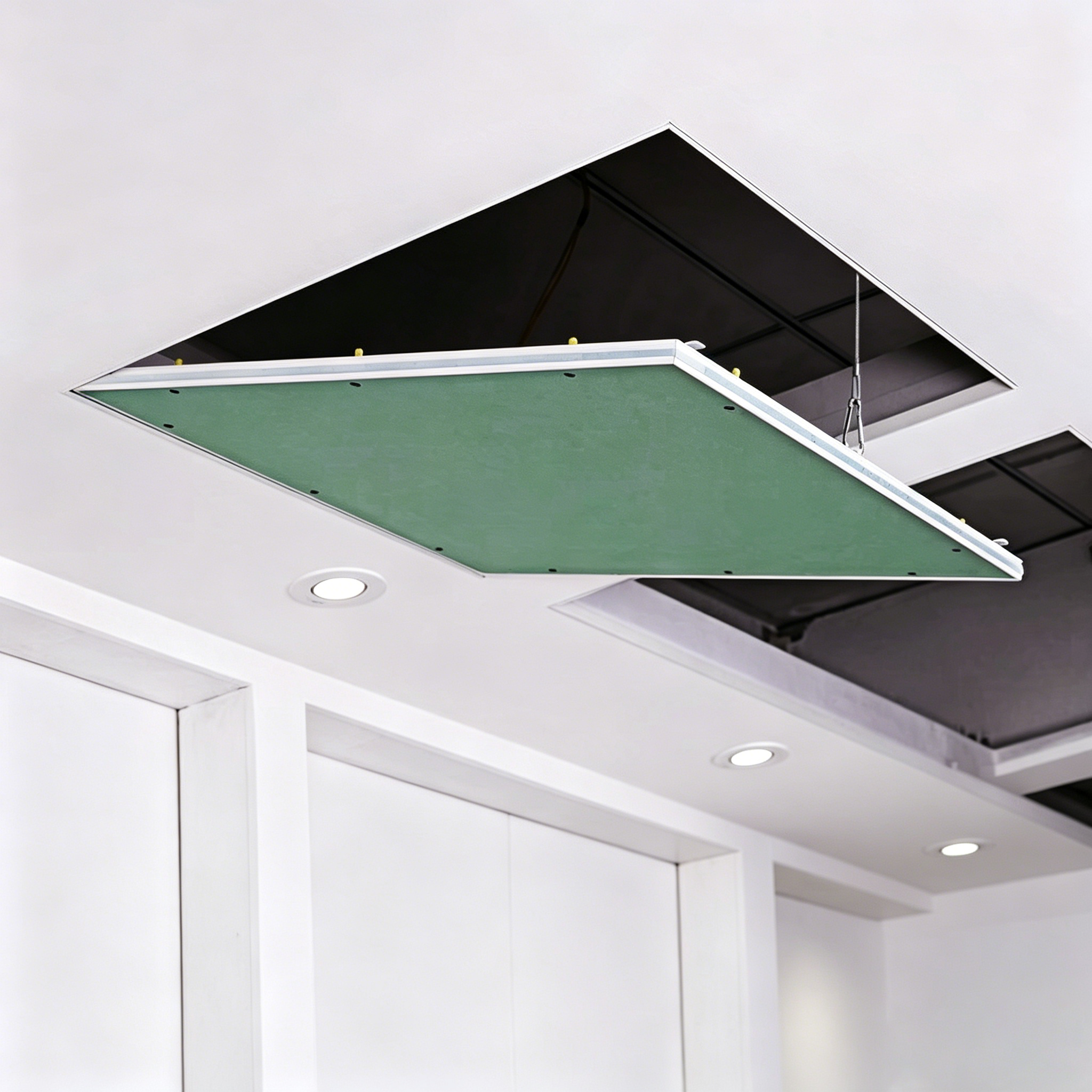 Seamless Hidden Recessed Aluminium Moisture-Proof Soundproof Inspection Access Door With Aluminum Frame