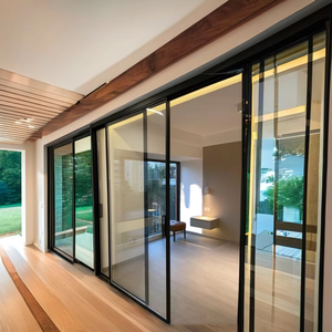 Aluminum Windows Corner Design Extra Light Garden View