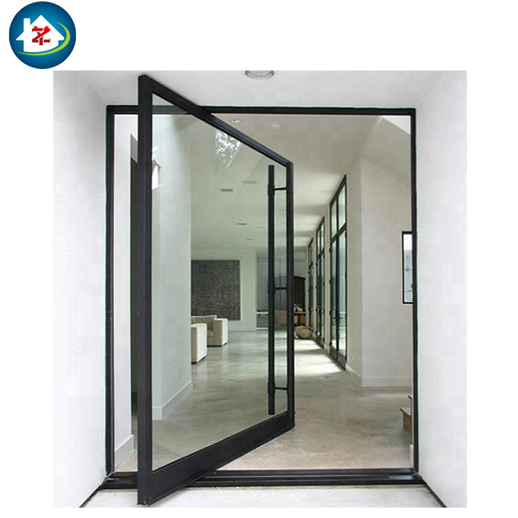Aluminum Pivot Door Showcase