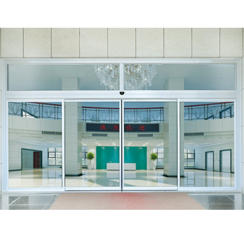 OREDY Commercial Door System Automatic Sliding Aluminum Alloy Profile Doors With Glass Door Opener Hotel