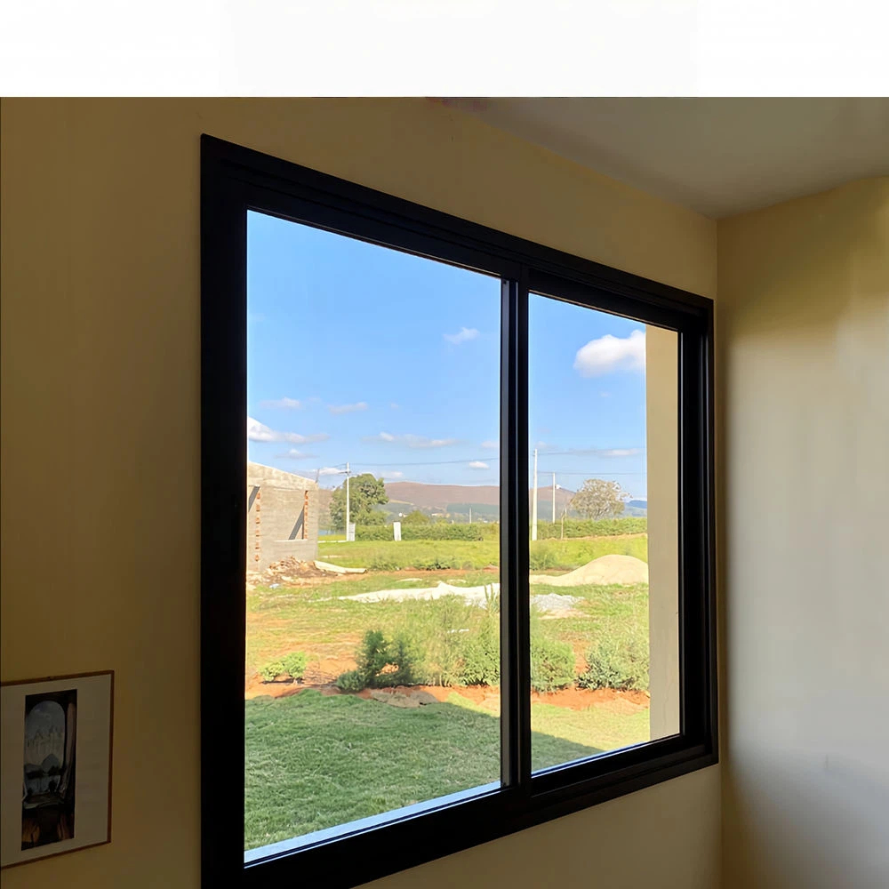 Windows Aluminum Vertical Sliding Rooftop Sash Door Double Glazed Non Shatter Energy Star Qualified 5 Year Warranty