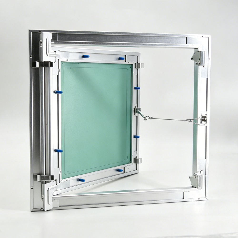 Seamless Hidden Recessed Aluminium Moisture-Proof Soundproof Inspection Access Door With Aluminum Frame