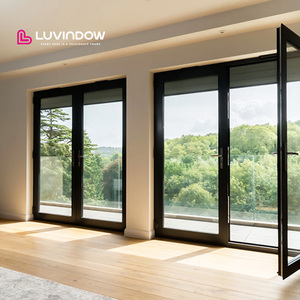 Luvindow American Double Glazed Glass Front Residential French Doors