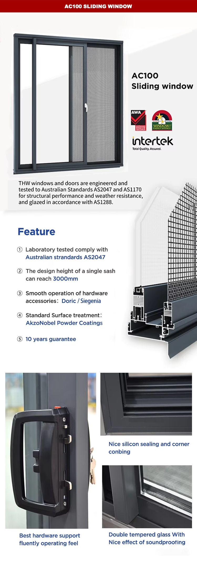 Aluminum Window and Door Detail
