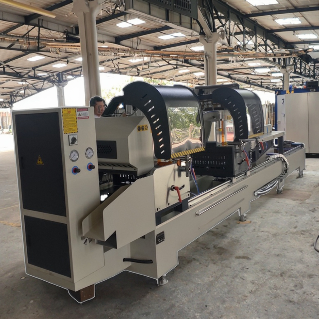 Complete Set Aluminium Door and Window Making Machine/80-100 Windows/8hours/aluminium Window Frame Making Machine Equipment