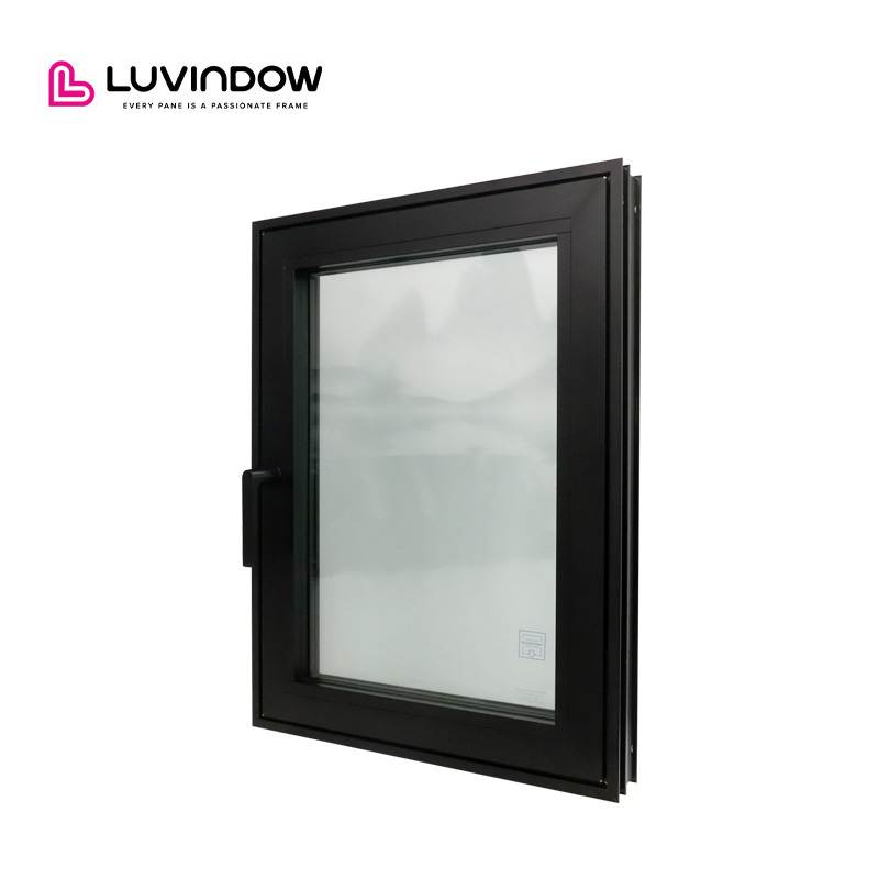 30% Discount Residential Energy Efficient Tilt Turn Windows Triple Glazed Extra Narrow Frame Aluminum Window Sample