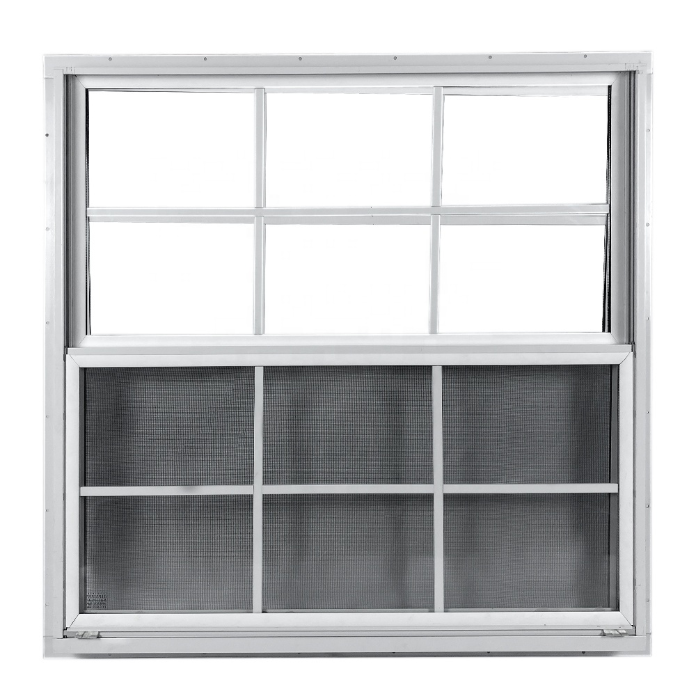 Durable Aluminum Alloy Sliding Patio Door Arch Casement Window Fiberglass Screen Netting Folding Screen Vertical Opening