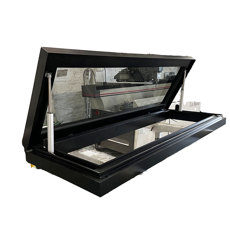 DEMEA Commercial Aluminum Electric Skylight Window Artificia Low-e Glass Skylight Roof Window