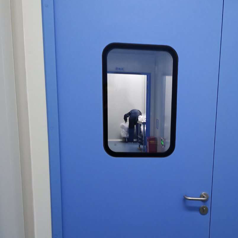 High Quality Modern Sound Insulation Sealed High Speed Aluminum Clean Doors For Hospital Bathroom Workshop Use