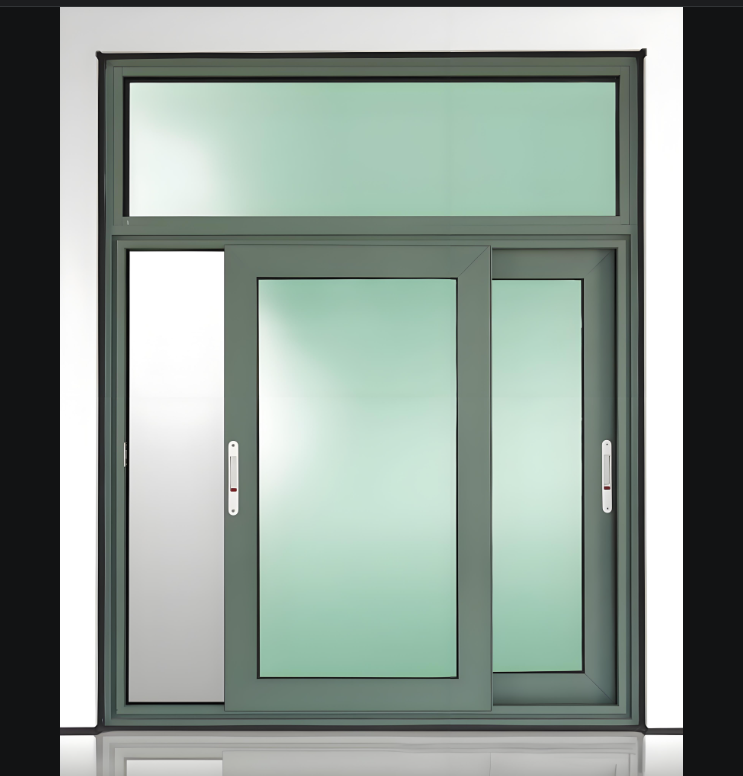Modern Custom Manufacturer Double Glazed Tempered Glass Black Windows Hurricane Impact Aluminum Sliding Window Windows Houses