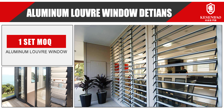 Aluminum Louvre Window Details