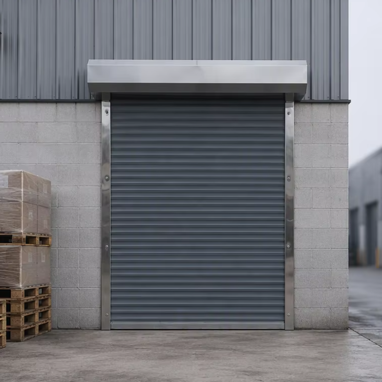 Thickened Durable Security Anti-theft Automatic Roll up Garage Doors Storefront Shop Aluminum Roller Shutter Door