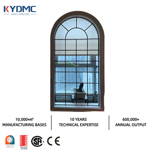 American Design Heavy Duty Casement windows with Screen Black Frame Double Glazed Window Casement windows