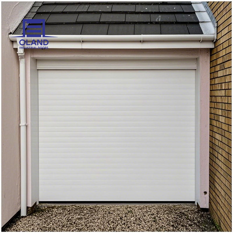 OLAND Aluminum Roller Shutter Door Industrial Anti-Theft Electric Roll Up Door with Windproof Curtain for Warehouse