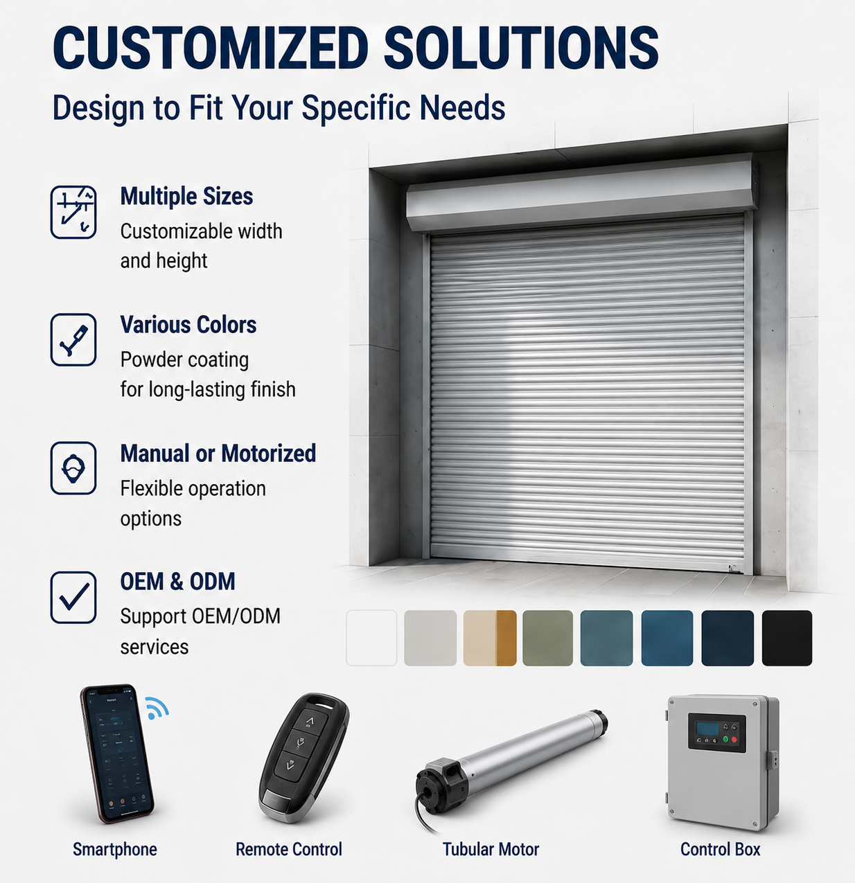 Modern Wood Grain Aluminum Roller Shutter Door Automatic Timber Look Rolling Shutter Doors for Residential Garage Villa Entry