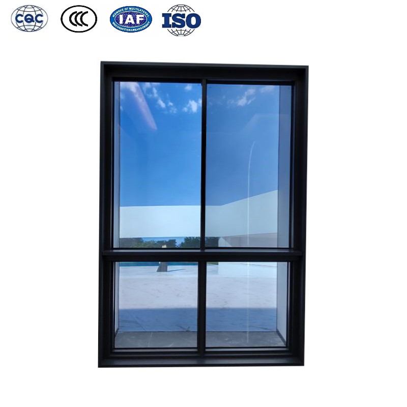 Simple Home Patio Porch Eye Line Track Sliding Windows Modern Colors Thermal Break Aluminum Soundproof Energy Star Bathroom