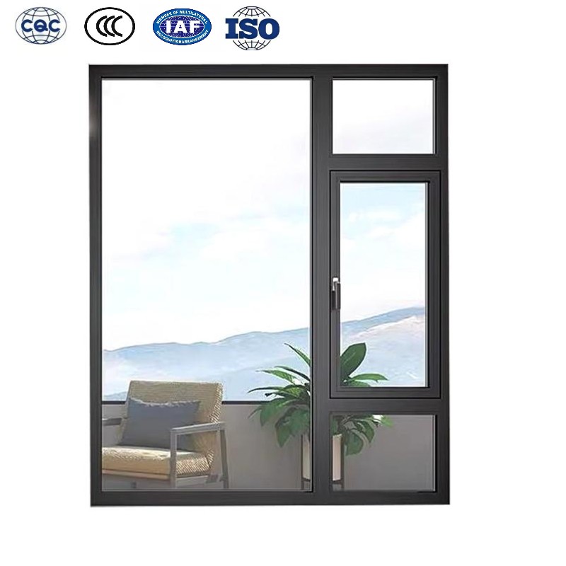 Simple Home Patio Porch Eye Line Track Sliding Windows Modern Colors Thermal Break Aluminum Soundproof Energy Star Bathroom