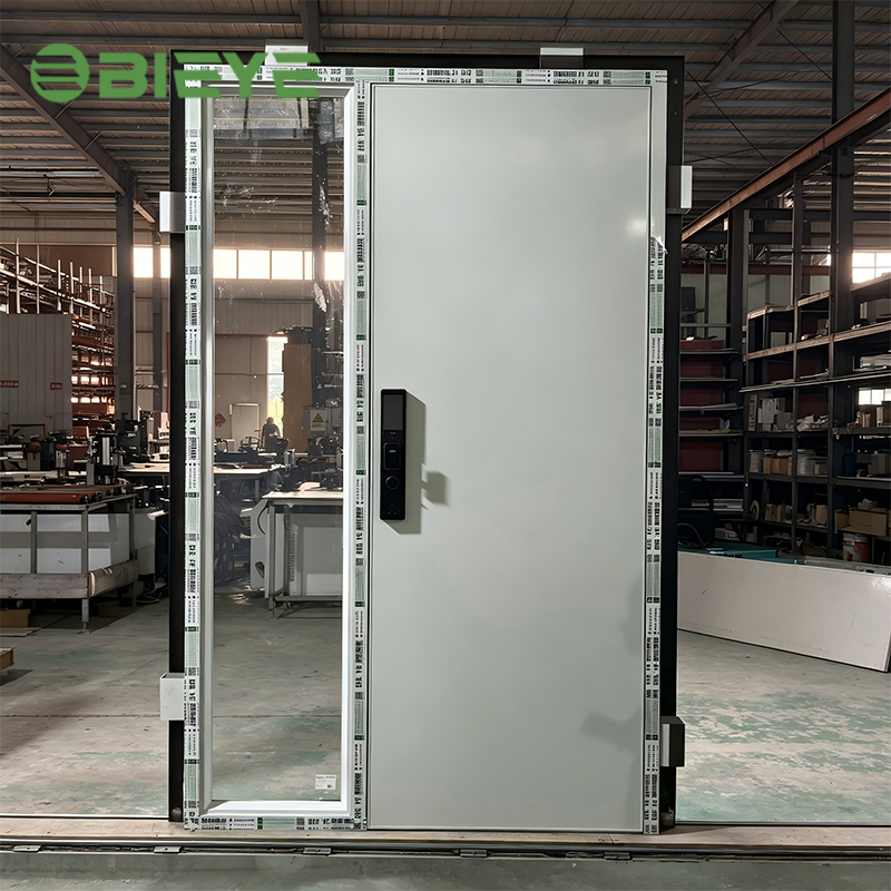 Chemical Resistant Waterproof Aluminum Alloy Door for Laundry Room and Exterior Use with Stable Construction