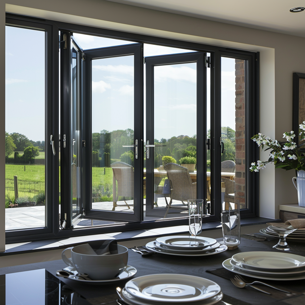 European Standard Interior Aluminum Alloy &amp; Steel Framed Glass French Doors with Crittall Style for Living Room
