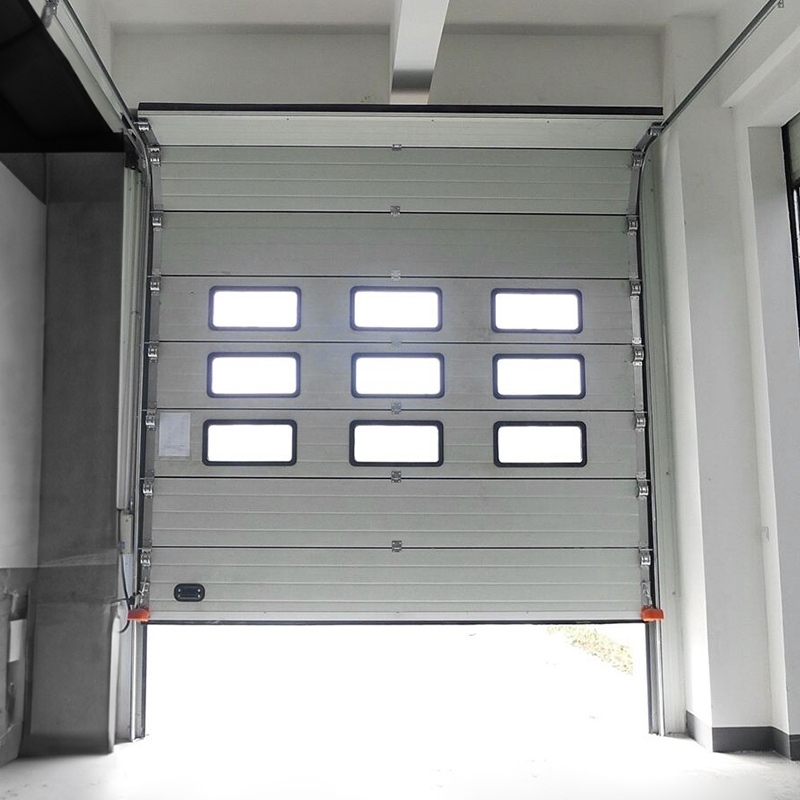 Factory Direct Sales Industrial Overhead Garage Doors Waterproof Soundproof Motorized Factory Warehouse Door For Contractor