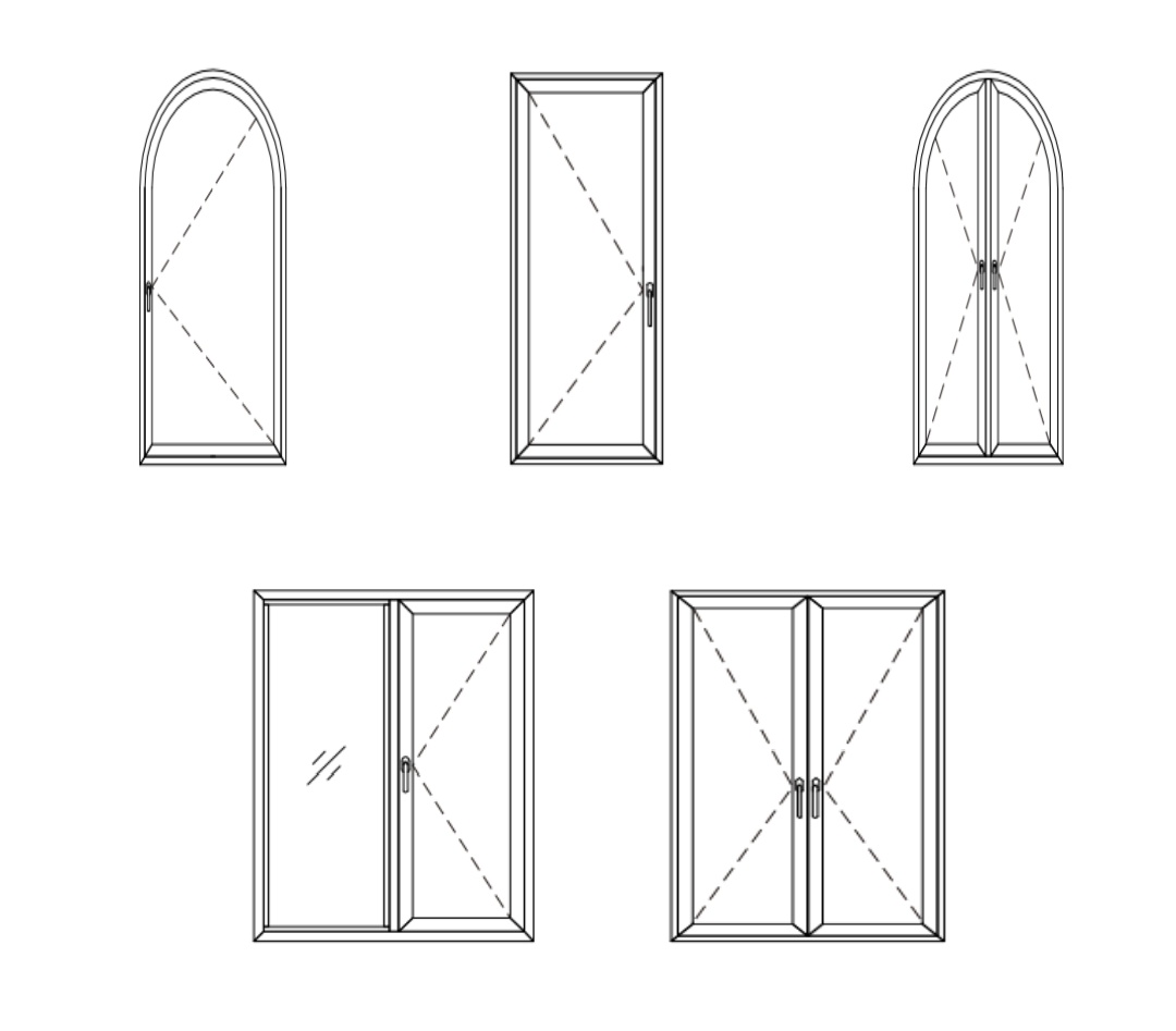 Door Real Construction Display