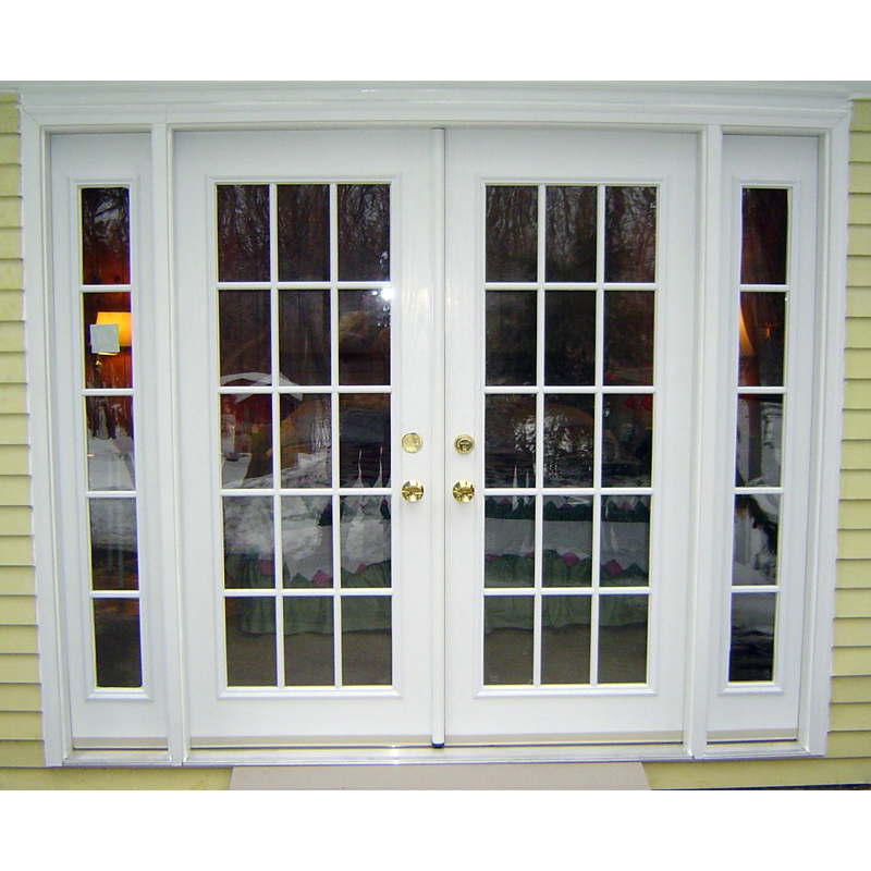 New Mobile Home Double Glazed Soundproof Insulated Glass French Doors and windows