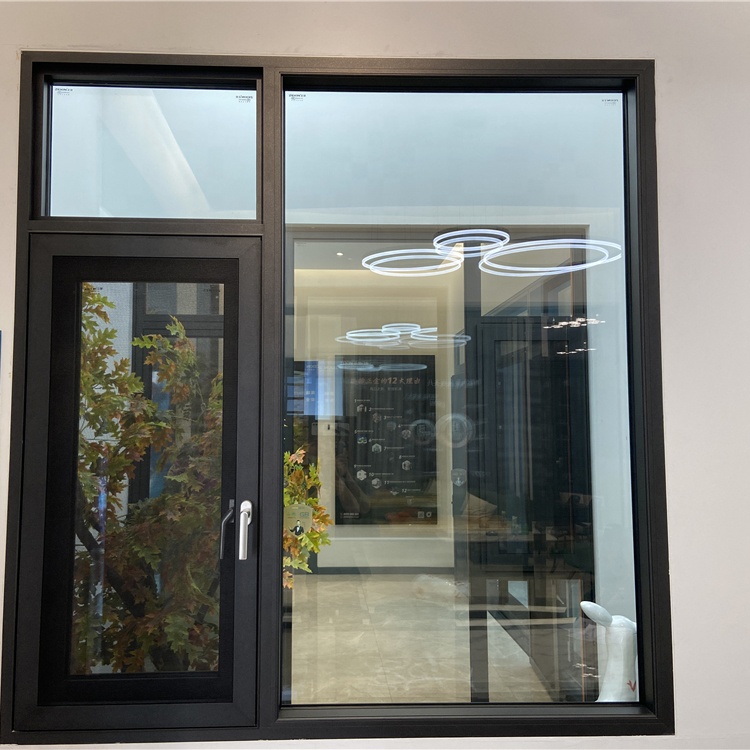 Customized Modern Design Aluminium Double Glazing Casement Window Prefabricated Swing Style Window For Canada Aluminum Alloy